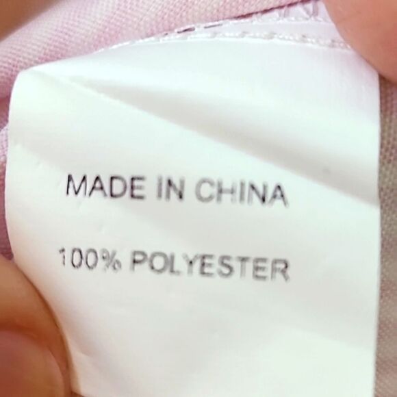 Simplee Lantern Sleeve Colorblock Pinstripe Shirt Dress, Size Medium, NWT - Picture 11 of 11